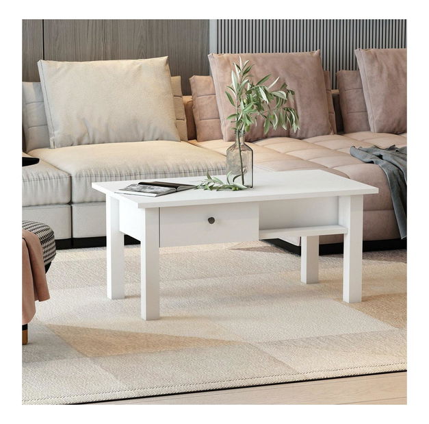 Konferenčný stolík Pepudo (biela) 