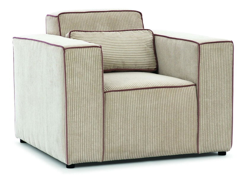 Fotoliu Castello (bej + maro) 