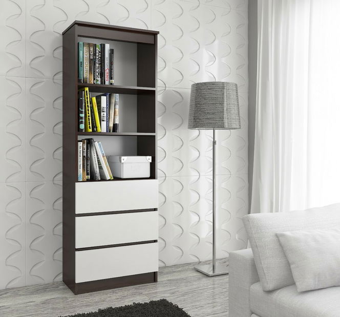 Raft Ravindra (wenge + alb)