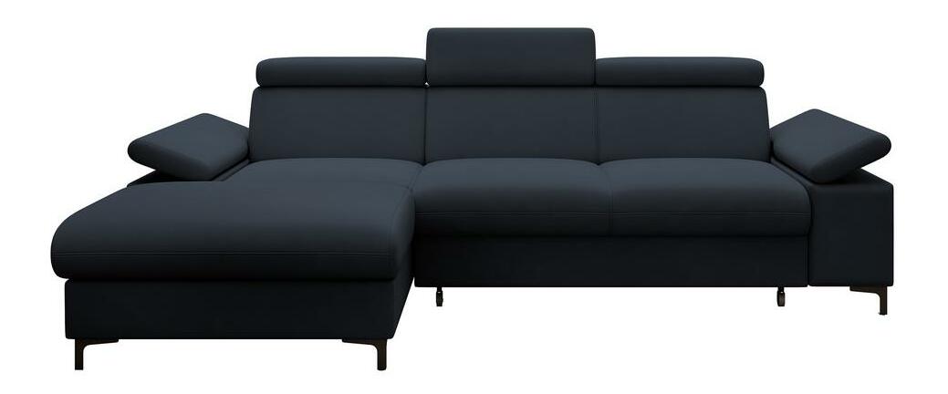 Kutna garnitura Miles (L) (mornarsko plava + crna)