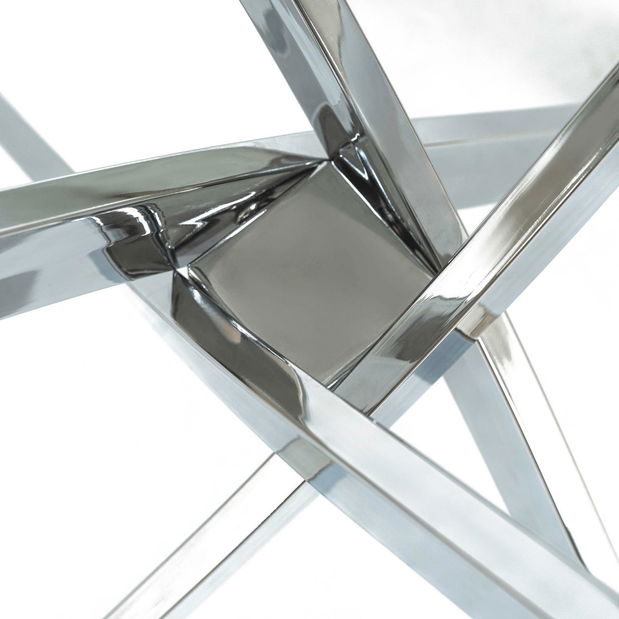 Blagovaonski stol Supremas 2 (krom) (za 4 osobe)