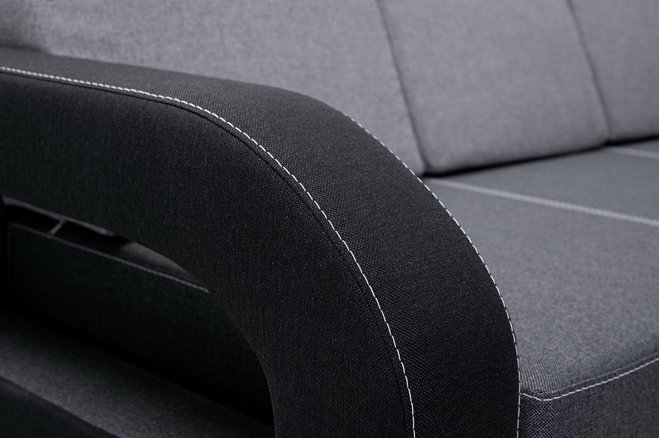 Háromszemélyes kanapé Larry (szürke)