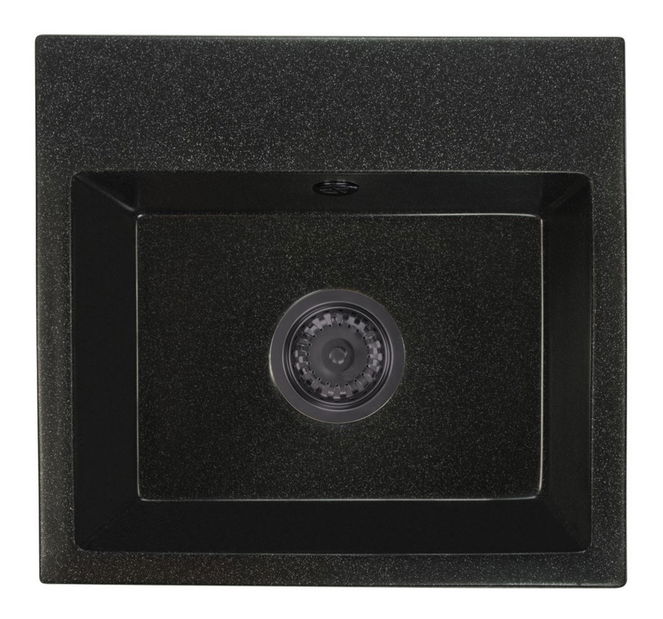 Kuhinjski sudoper Donius (crna + tekstura) (bez otvora za bateriju)
