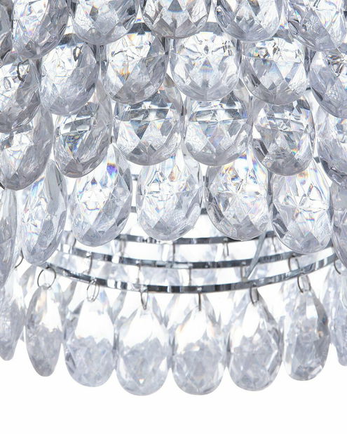 Závesná lampa Suarez (strieborná)