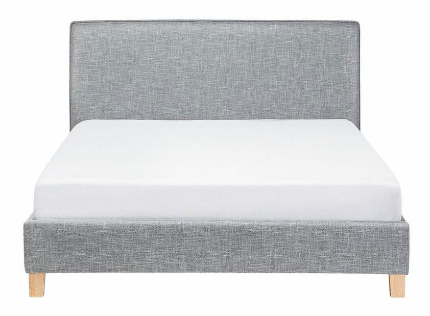 Franciaágy 160 cm SANCHEZ (ágyráccsal) (szürke)