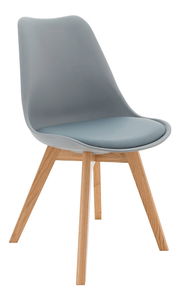 Scaun de sufragerie Bralla 2 (gri)