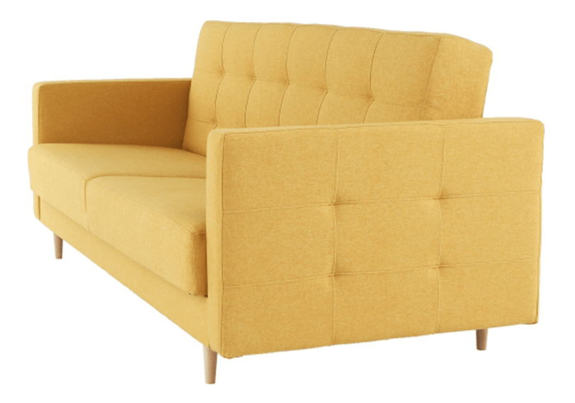 Háromszemélyes kanapé Armendia (mustár)