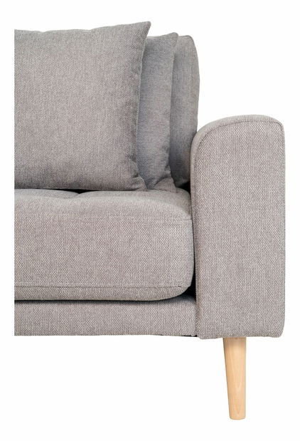 Rohová sedacia súprava (L) Lvaveriaora (svetlosivá)