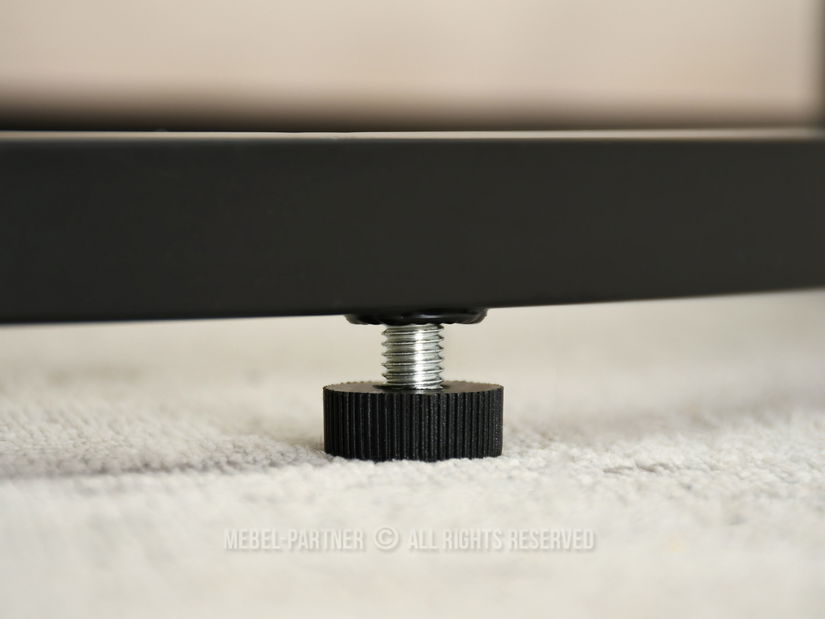 Dohányzóasztal Klara (beton + fekete)