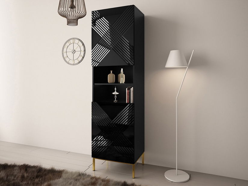 Vitrin Madrealla 200 (fekete + fényes fekete + arany) 