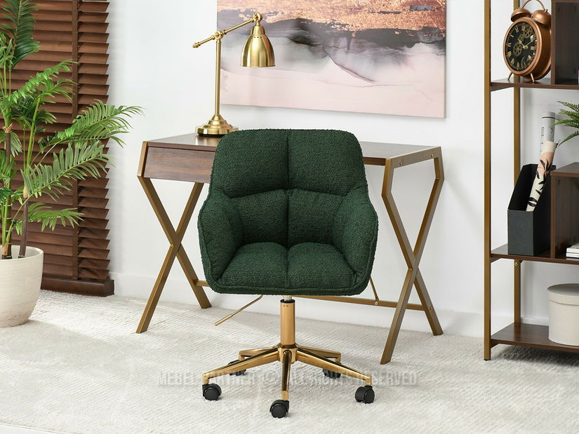 Fotoliu Island (verde + auriu)