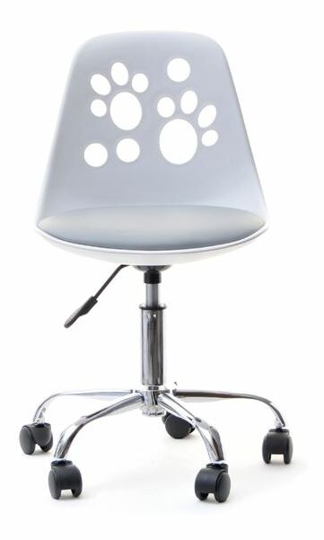 Scaun pentru copii Footy (gri + crom)