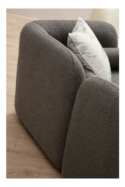 Canapea trei locuri Victorenzo (gri)