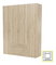 Dulap de haine Got 70429 4D (Stejar sonoma)