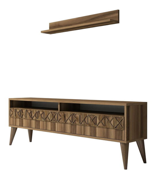 Obývacia stena Loop (orechová)