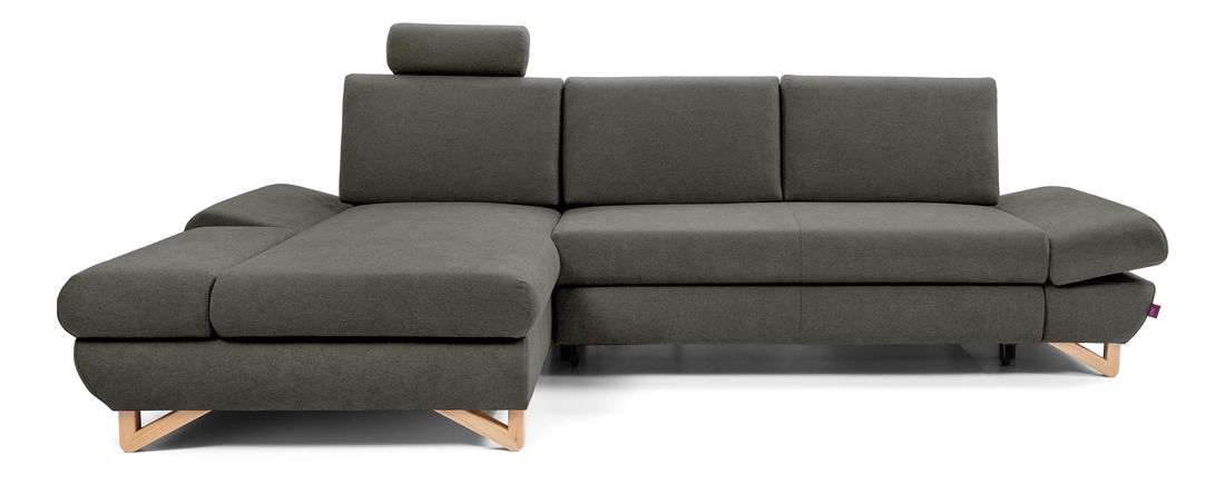 Colțar Aveley (gri inchis) (S)