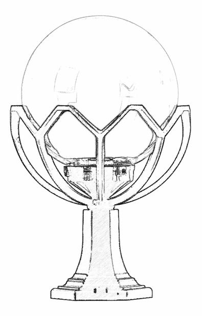 Iluminat de perete pentru exterior Miller (Negru)