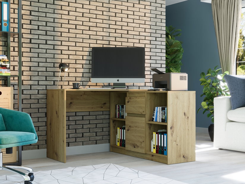 Rohový PC stolík Nokru (artisan)