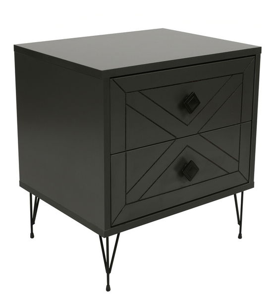 Nočný stolík Luana (antracit)