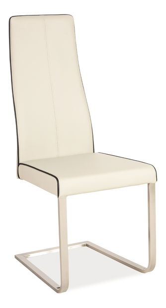 Jedálenská stolička H-866 (ekokoža cappuccino)