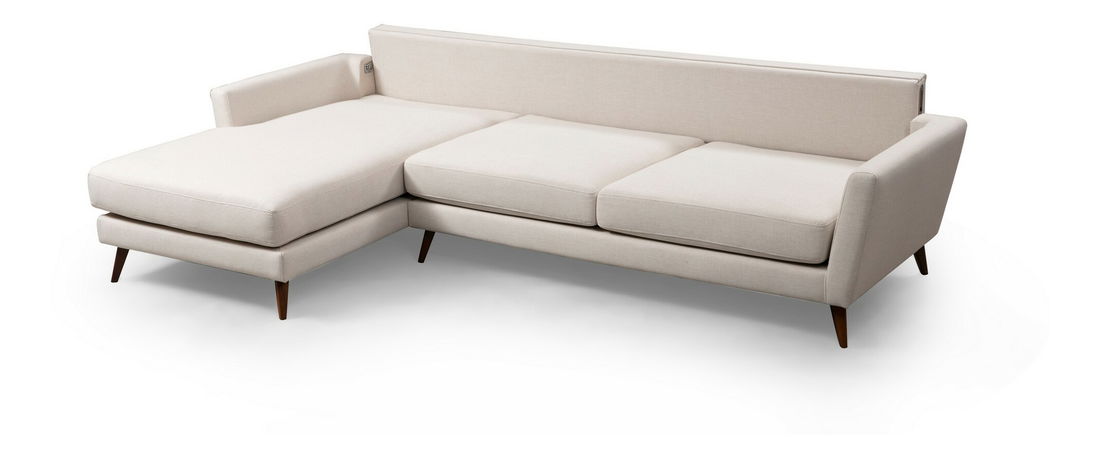 Kutna garnitura Mayernat (L) (bež + smeđa)