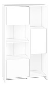 Dulap cu rafturi Katelyn 4 (Alb)