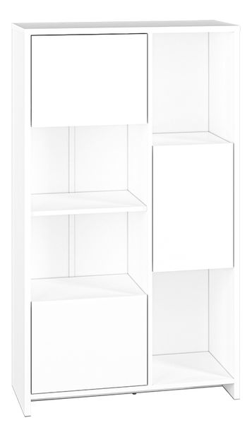 Dulap cu rafturi Katelyn 4 (Alb)
