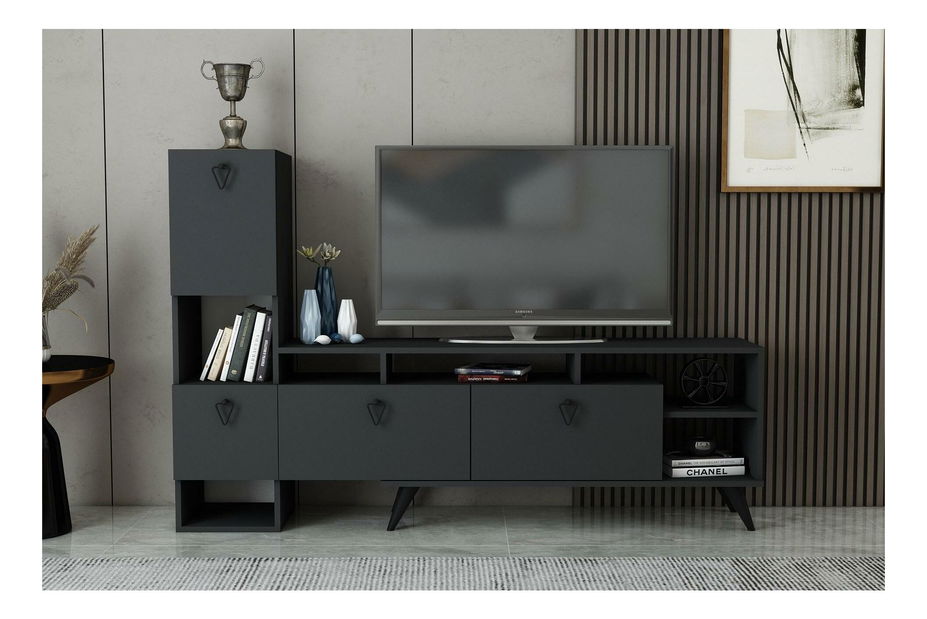 Mobilier living Emi (antracit)