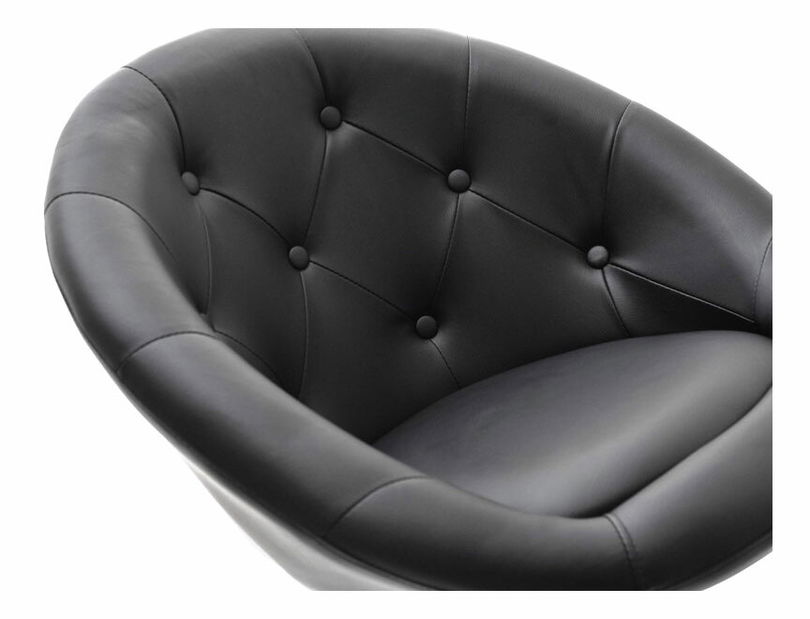 Fotel Lush 3 (fekete + arany)