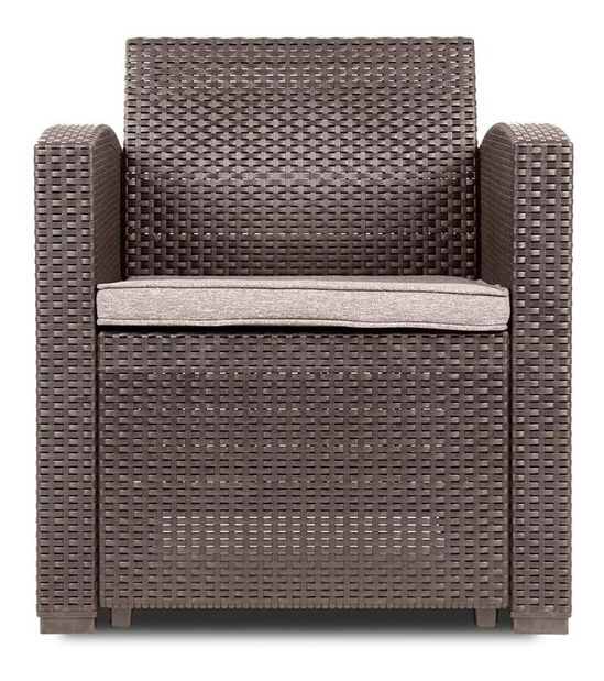 Záhradná sedacia súprava Farnese 2 (hnedá)