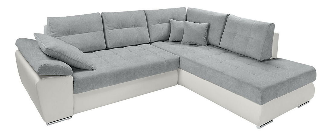 Rohová sedačka BRW Carl II Lux 3DL. RECBK (sivá) (P) 