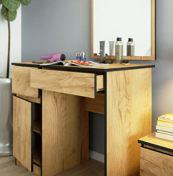 Masă de toaletă Pritha (stejar craft)