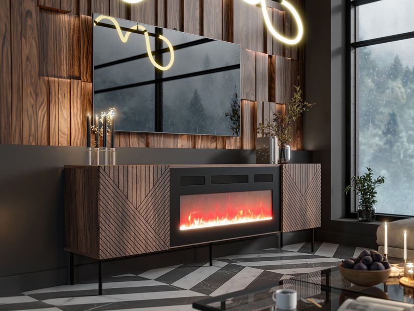 TV stolić/ormarić Azanat 19 (orah warmia)