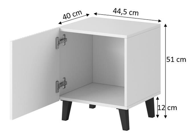 Noptieră Pallea (Alb)
