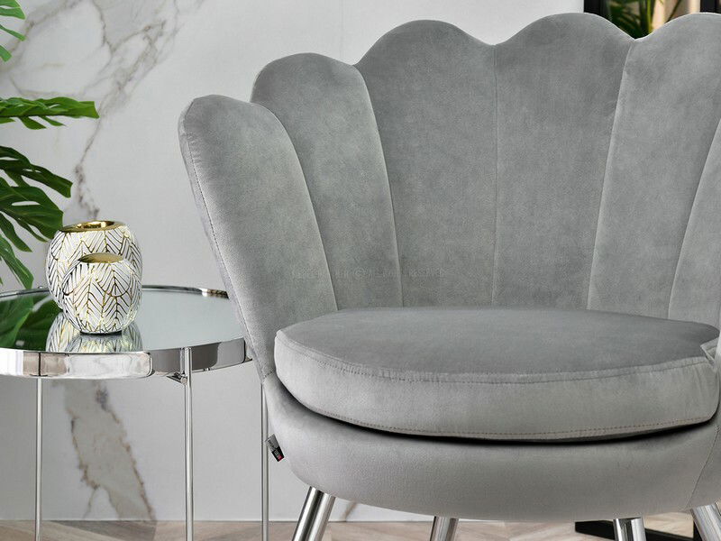 Kreslo Lasair (sivá + čierna)