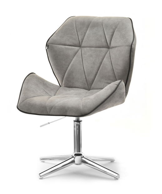 Kreslo Velma S (sivá + čierna)