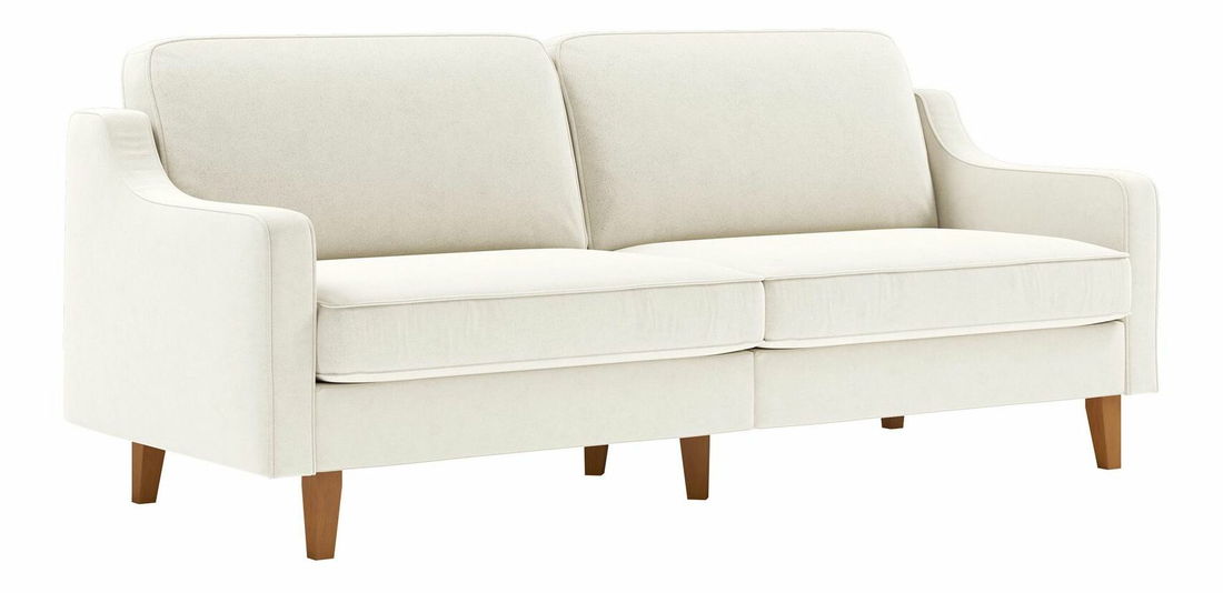 Pohovka trojsedačka Robia 3 (smotanová + orech)