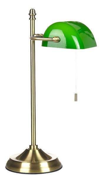 Stolná lampa Marvel (zlatá + zelená)