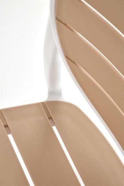 Vrtna stolica Karter (bijela + natural)