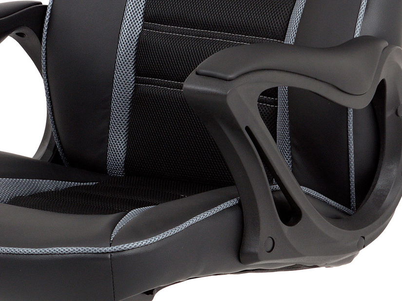 Uredska/gaming fotelja Garet-G406-GREY (crna + siva)