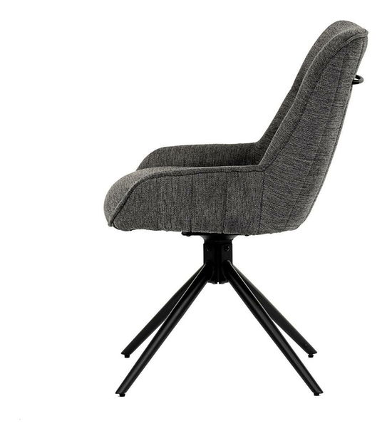 Jedálenská stolička Hundir (tmavosivá)