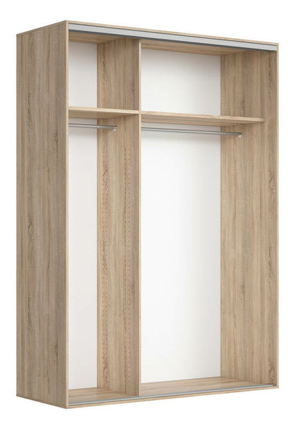 Šatníková skriňa BRW Nadir 170 (so zrkadlom) *výpredaj