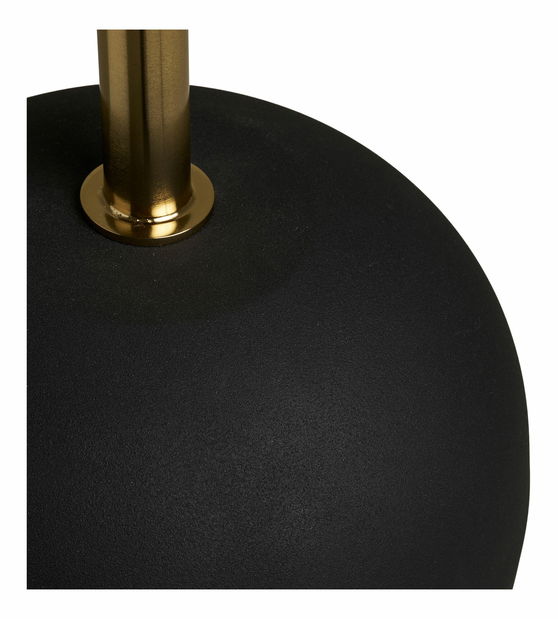 Príručný stolík Sradinaia (prírodná + čierna)