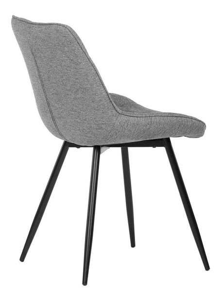 Jedálenská stolička Contemplan (strieborná)