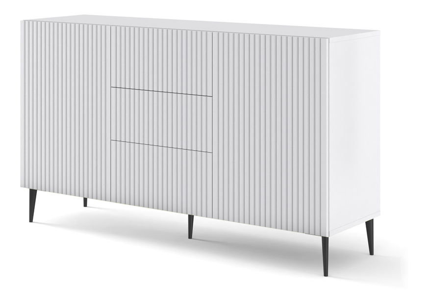 Komoda Rawy 2D3S 2 (bijela + crna)