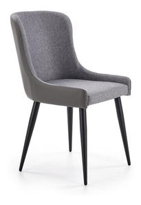 Scaun de sufragerie  Kiss  (Gri + Negru)