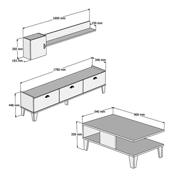 Mobilier living Summa 1