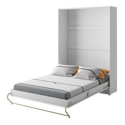 Lenyitható ágy Callista Pro I (fehér + fényes fehér) (90x200)