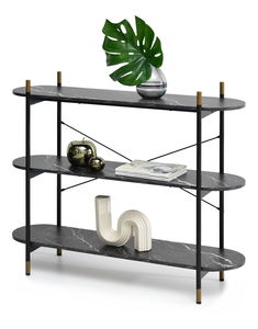 Konzolový stolík Inge (čierna)