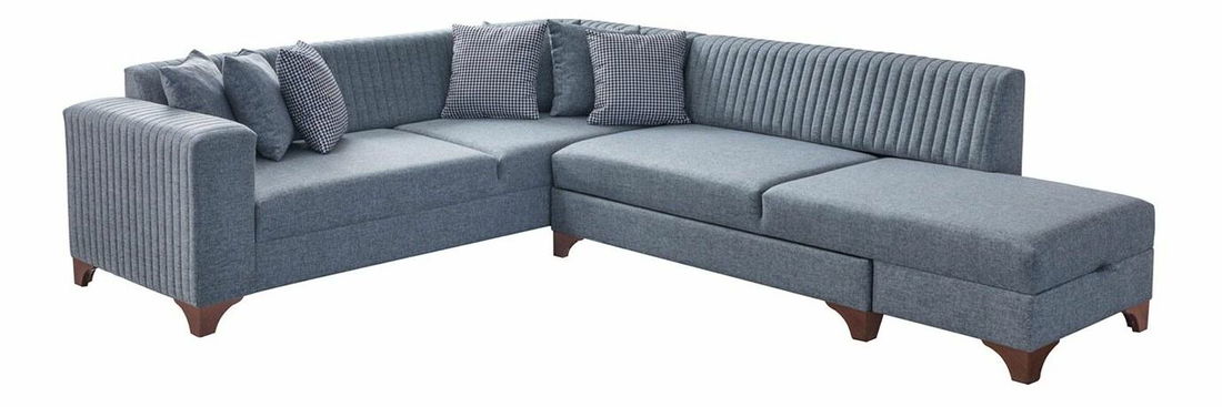 Rohová sedačka Westy (sivá) (P)